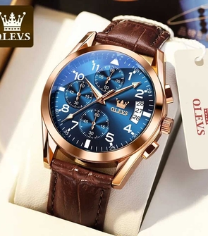 OLEVS 2878 Coffee Rose Blue