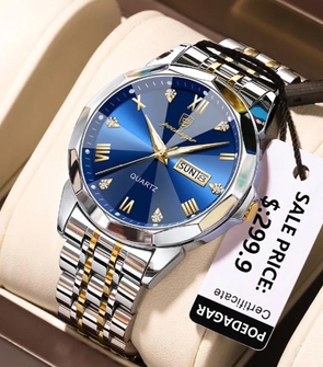 POEDAGAR 810 NEW Two Tone Blue