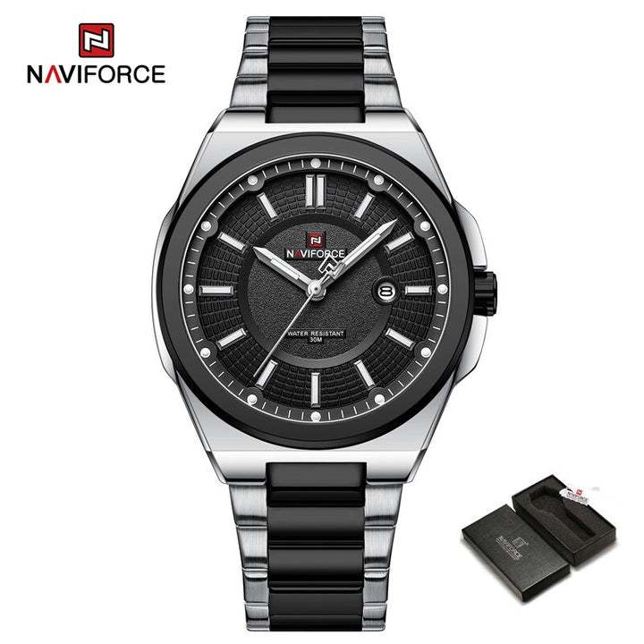 NAVIFORCE NF9212 Silver Black