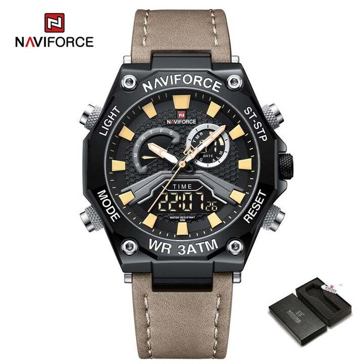 NAVIFORCE NF9220 Coffee Black