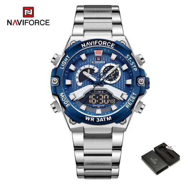 NAVIFORCE NF9207 Silver Blue