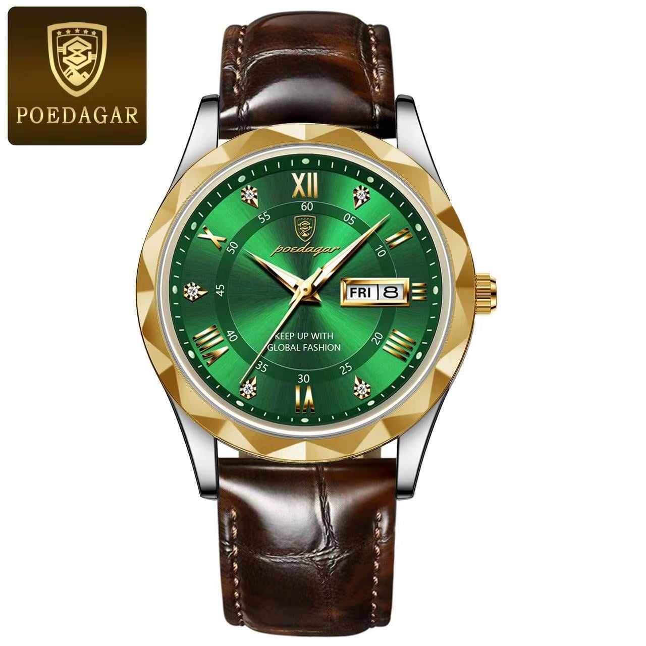 POEDAGAR 615L Coffee Gold Green