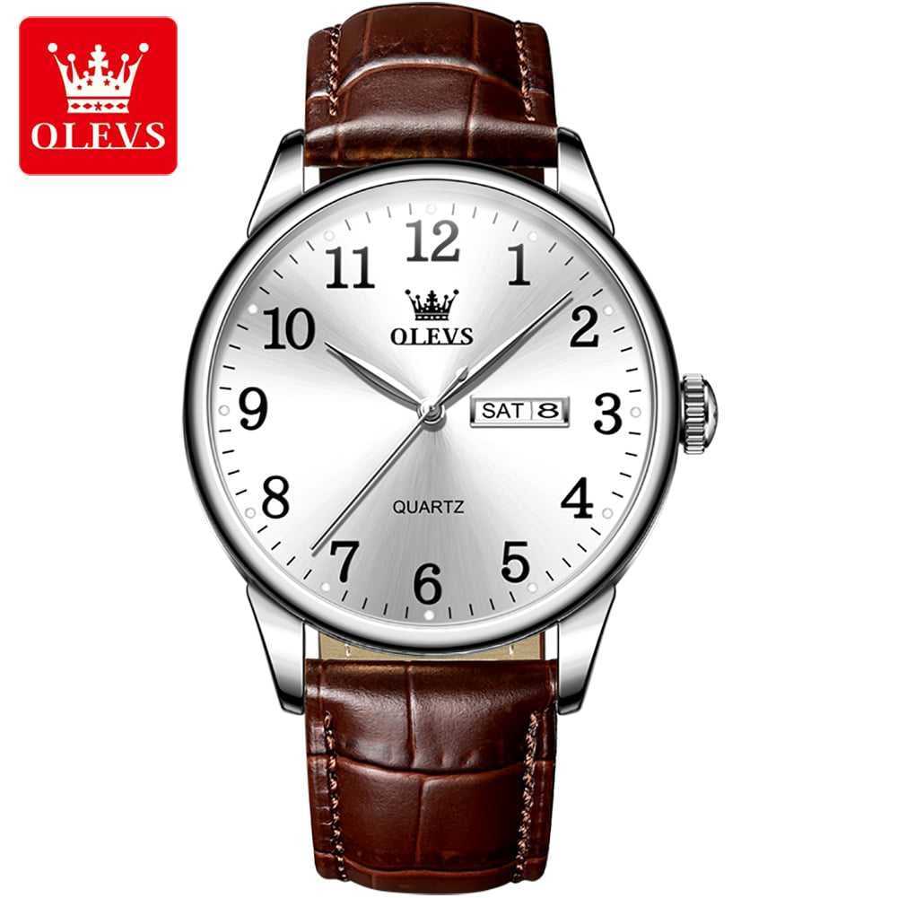 OLEVS 5535L Coffee White