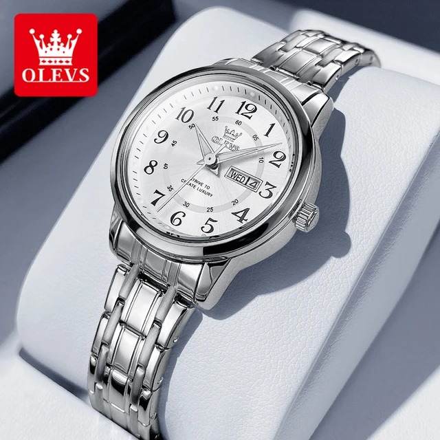 OLEVS 2891 Women Silver White