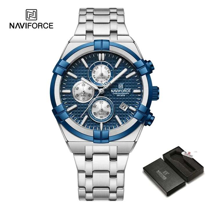 NAVIFORCE NF8042 Silver Blue