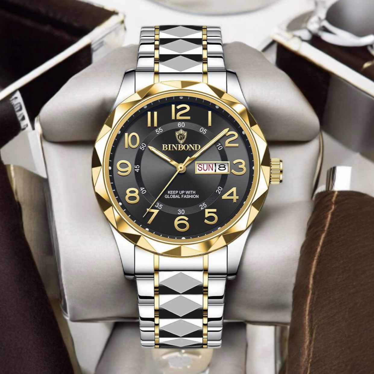 BINBOND 5663 silver gold black