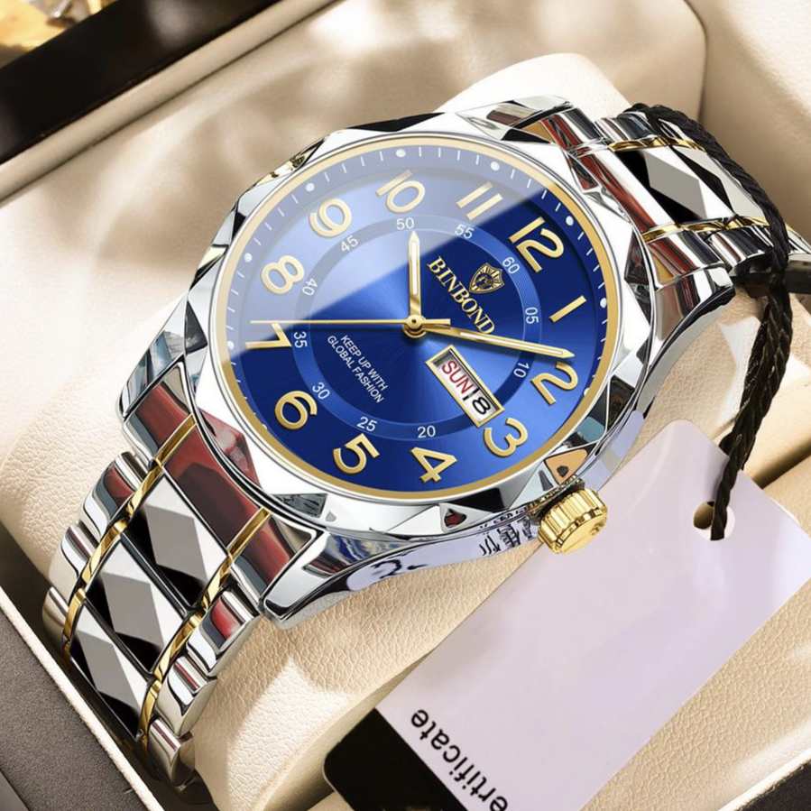 BINBOND 5663 silver gold blue