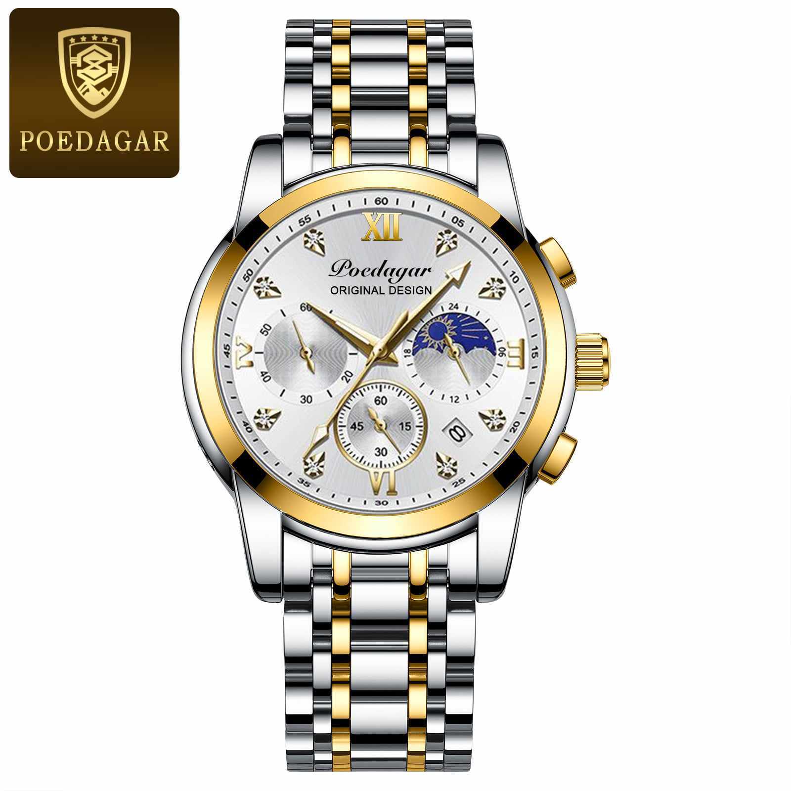 POEDAGAR 819 Silver Gold White