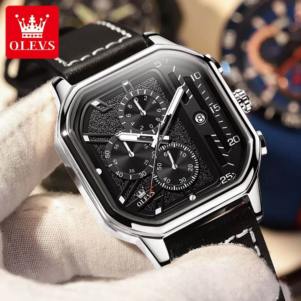 OLEVS 9950 Black Silver - 