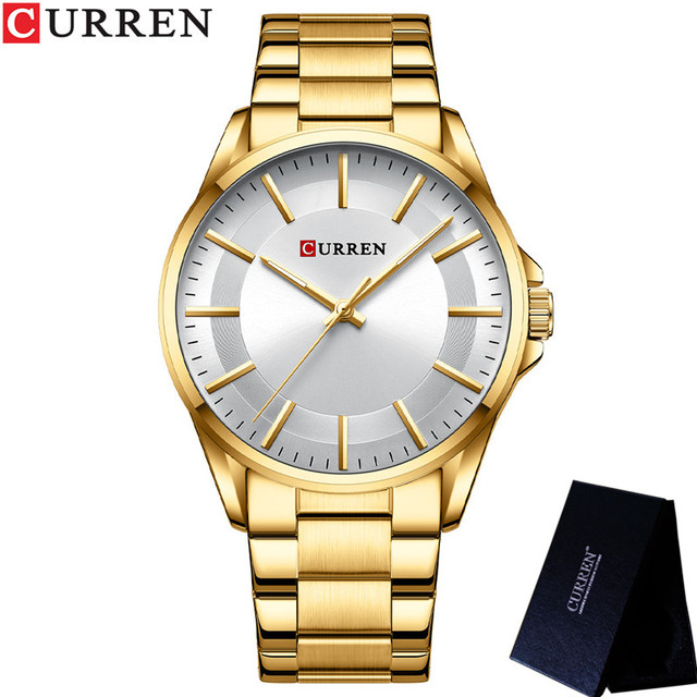 CURREN 8429 Gold White