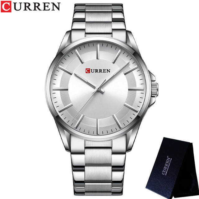 CURREN 8429 Silver White