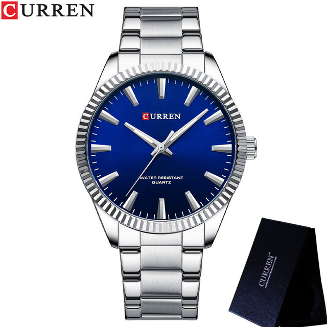 CURREN 8425 Silver Blue