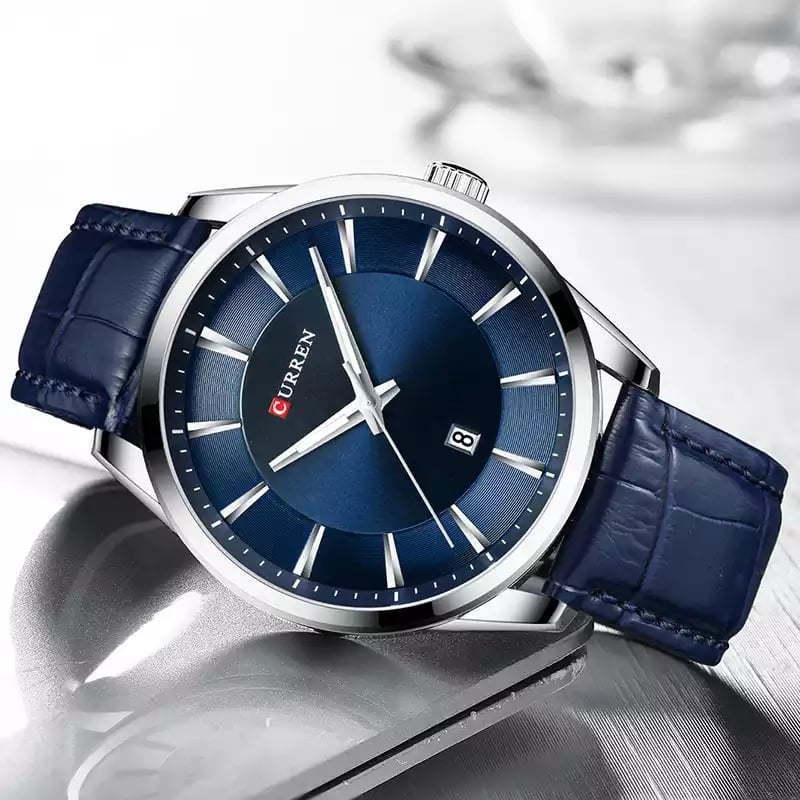 CURREN 8365 Blue Silver