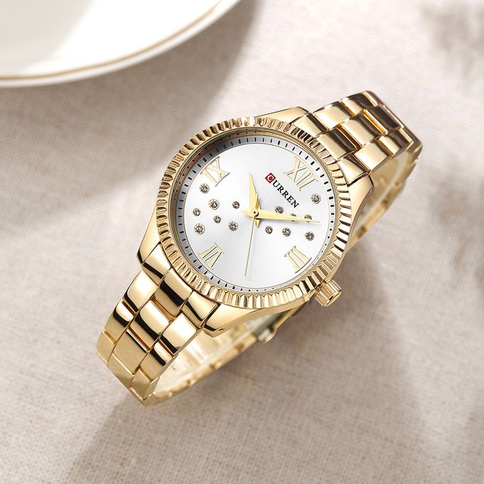 CURREN 9009 Gold White