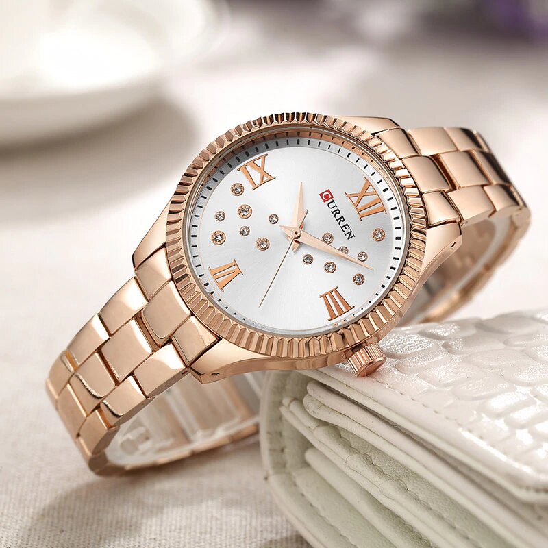 CURREN 9009 Rose White