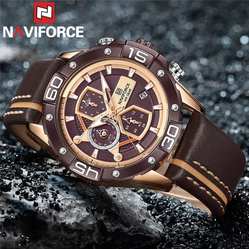 NAVIFORCE NF8018 Brown Rose