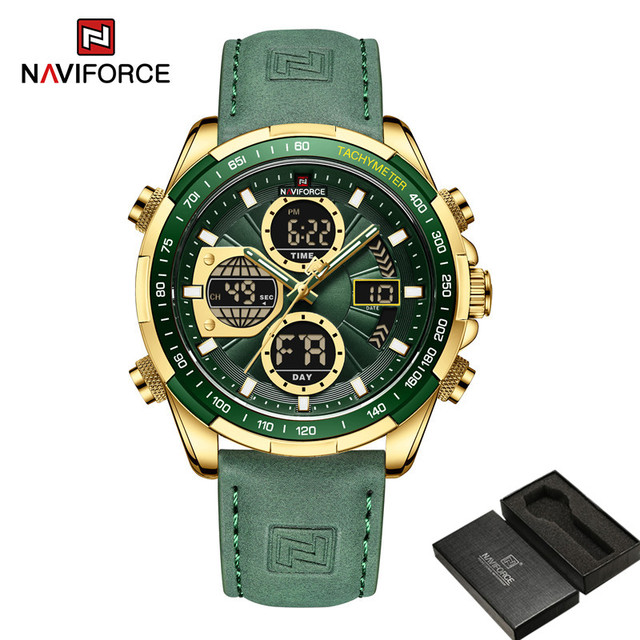 NAVIFORCE NF9197 Green Gold