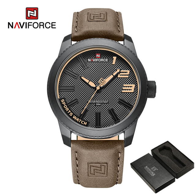 NAVIFORCE NF9202 Coffee Black