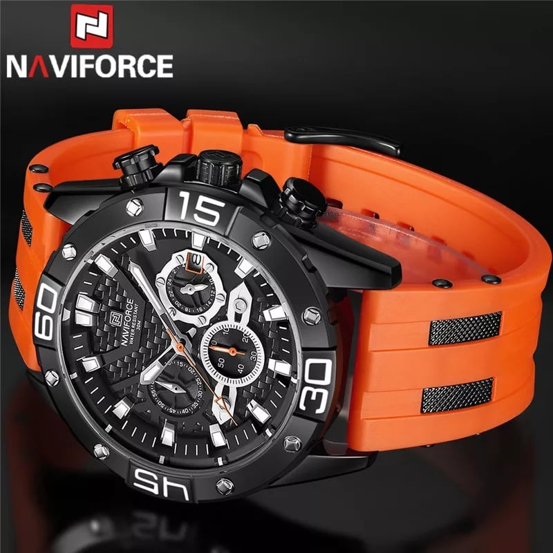 NAVIFORCE NF8019 Orange Black