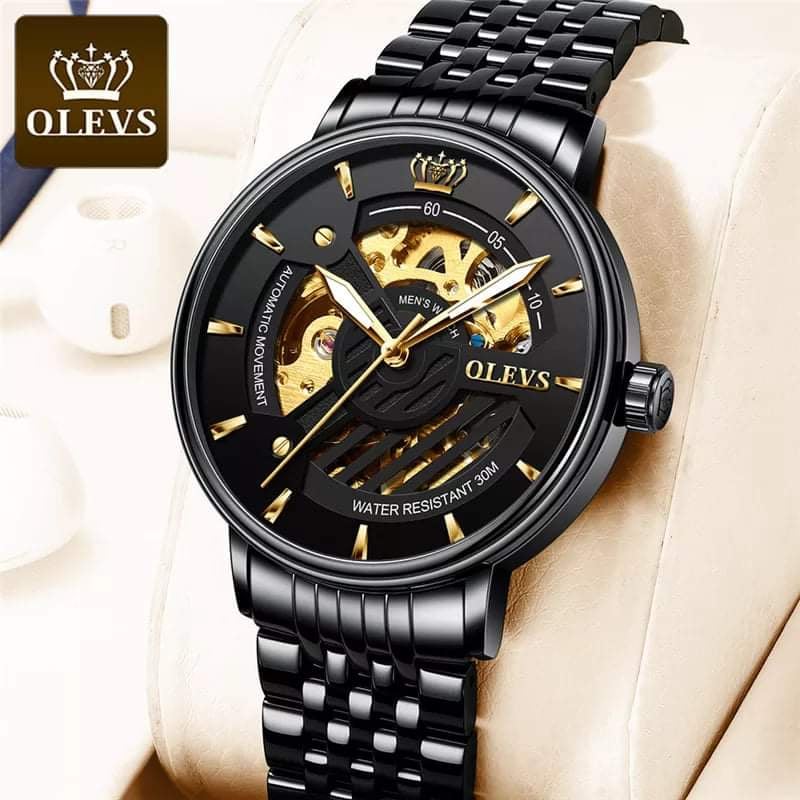 OLEVS 9909 Black Yellow