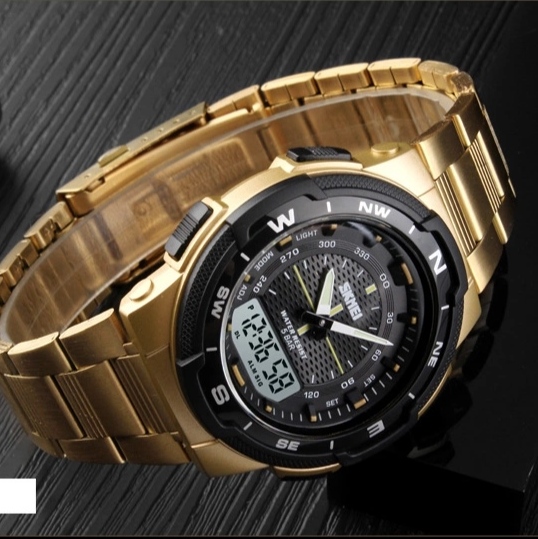 SKMEI 1370 Gold Black